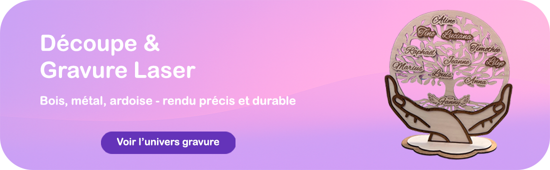 Découpe et Gravure Laser